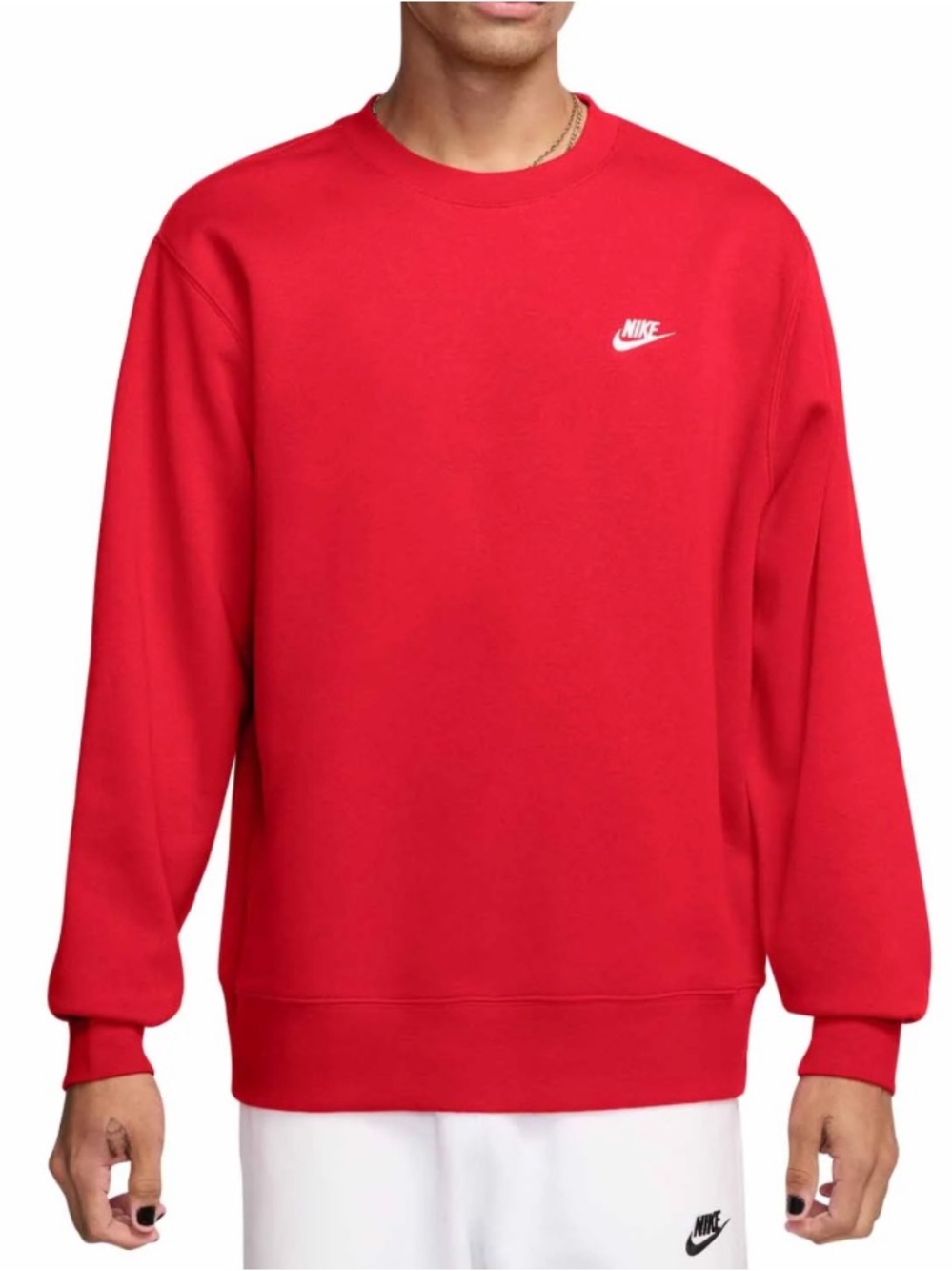 Nike Red Crewneck